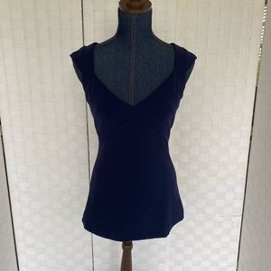 XS Boston Proper Navy Top